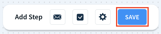 Screenshot of the email and task icons.