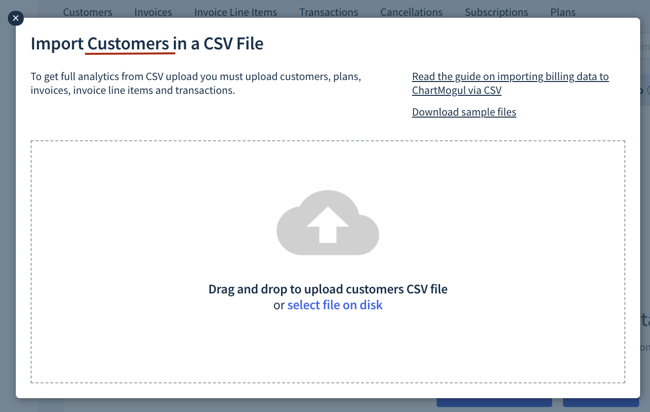 Importing Subscription Data Using Csv Help Center 8770