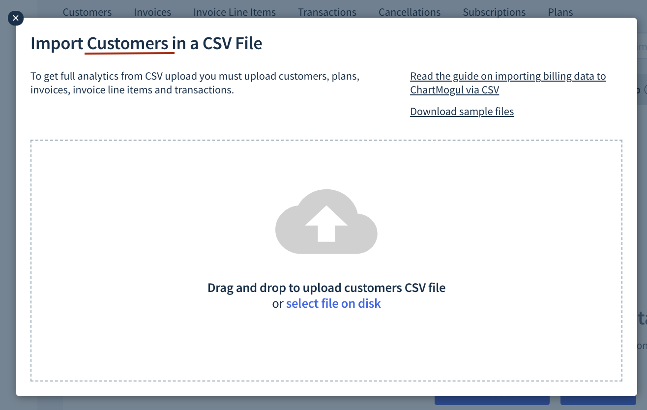 How to Upload a CSV File